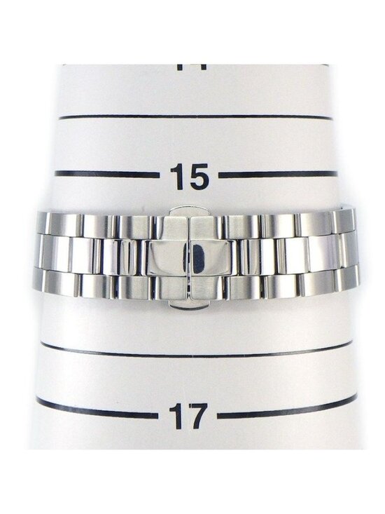 Gucci Watch Round Silver Dial SS Quartz Analog